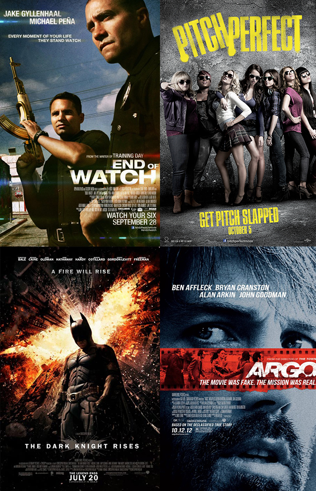 2012 in Movies: The Last Six Months